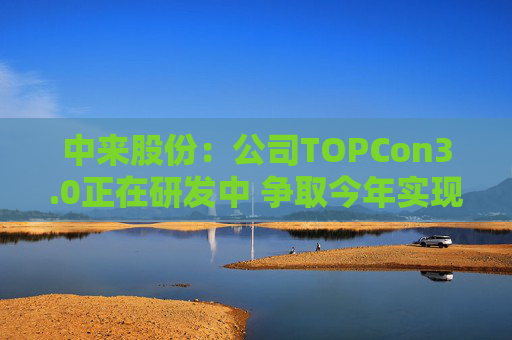 中来股份：公司TOPCon3.0正在研发中 争取今年实现量产