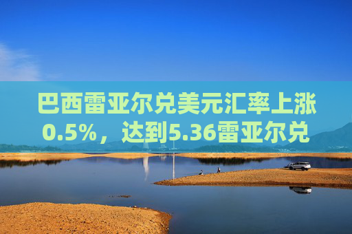 巴西雷亚尔兑美元汇率上涨0.5%，达到5.36雷亚尔兑1美元