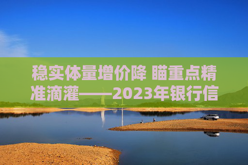 稳实体量增价降 瞄重点精准滴灌——2023年银行信贷投放前瞻
