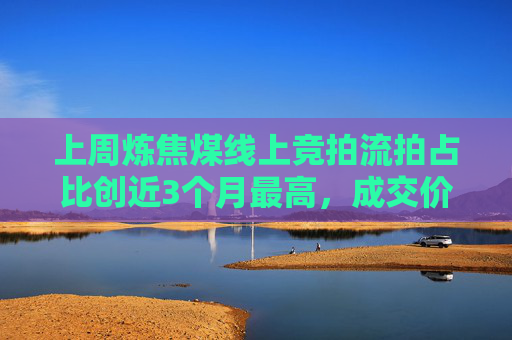 上周炼焦煤线上竞拍流拍占比创近3个月最高，成交价延续跌多涨少