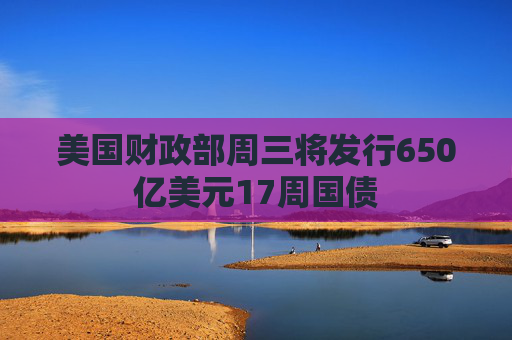 美国财政部周三将发行650亿美元17周国债