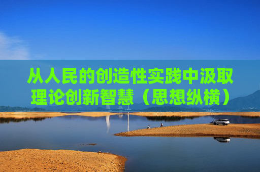 从人民的创造性实践中汲取理论创新智慧（思想纵横）