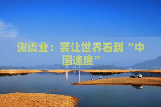 谢震业：要让世界看到“中国速度”