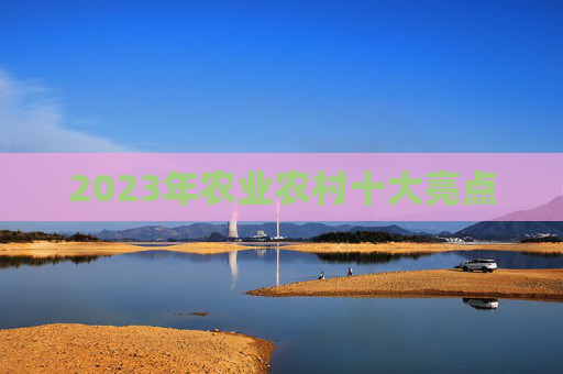 2023年农业农村十大亮点