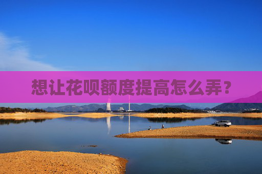 想让花呗额度提高怎么弄？