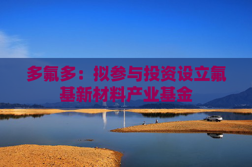 多氟多：拟参与投资设立氟基新材料产业基金