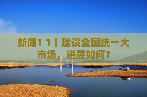 新闻1 1丨建设全国统一大市场，进展如何？