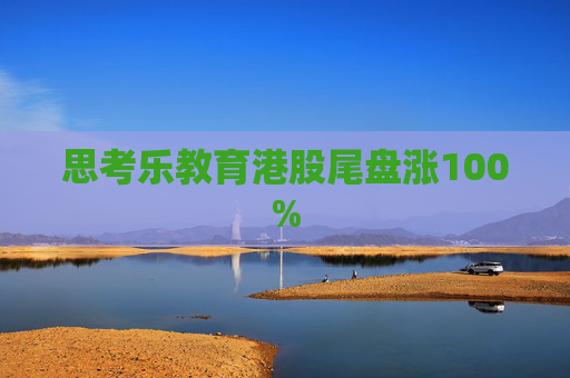 思考乐教育港股尾盘涨100%