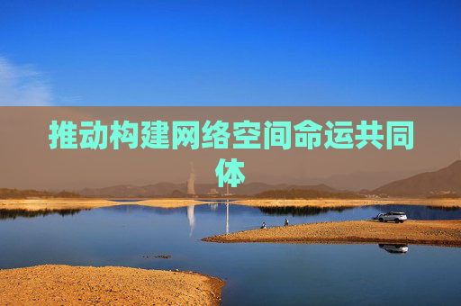 推动构建网络空间命运共同体