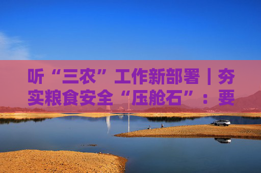 听“三农”工作新部署｜夯实粮食安全“压舱石”：要吃饱，也要吃好