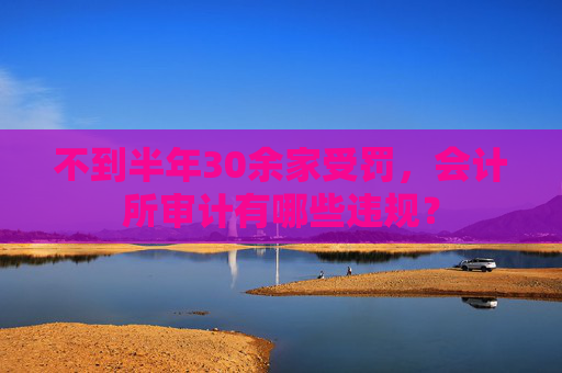 不到半年30余家受罚，会计所审计有哪些违规？