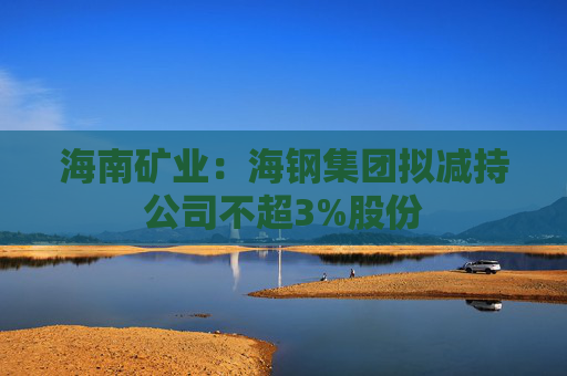 海南矿业：海钢集团拟减持公司不超3%股份