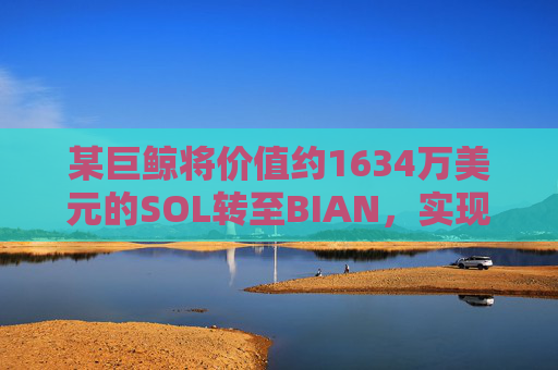 某巨鲸将价值约1634万美元的SOL转至BIAN，实现330万美元的盈利