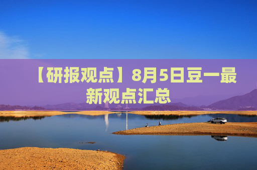 【研报观点】8月5日豆一最新观点汇总