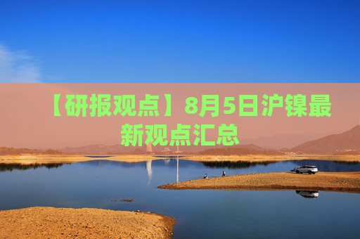 【研报观点】8月5日沪镍最新观点汇总