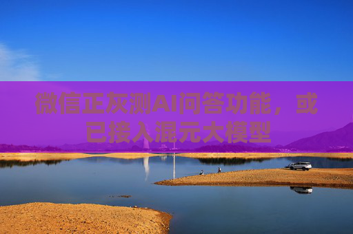 微信正灰测AI问答功能，或已接入混元大模型
