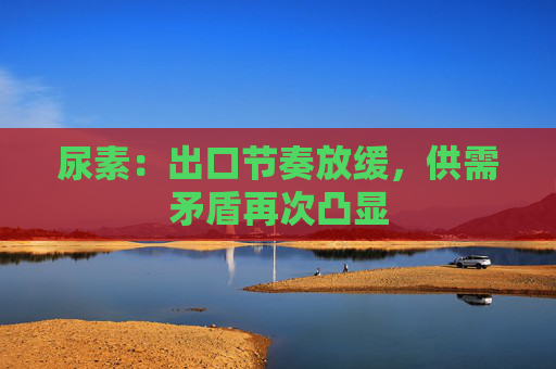 尿素：出口节奏放缓，供需矛盾再次凸显