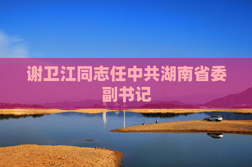 谢卫江同志任中共湖南省委副书记