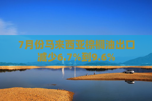7月份马来西亚棕榈油出口减少6.7%到9.6%