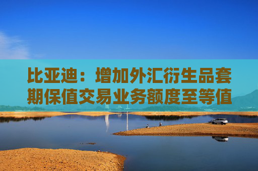 比亚迪：增加外汇衍生品套期保值交易业务额度至等值120亿美元