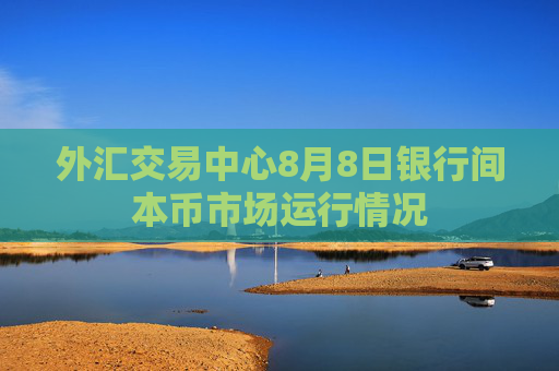 外汇交易中心8月8日银行间本币市场运行情况