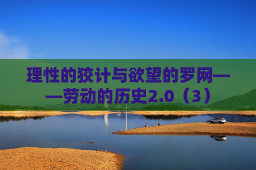 理性的狡计与欲望的罗网——劳动的历史2.0（3）