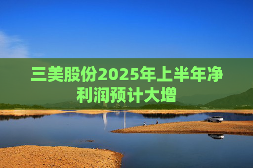 三美股份2025年上半年净利润预计大增