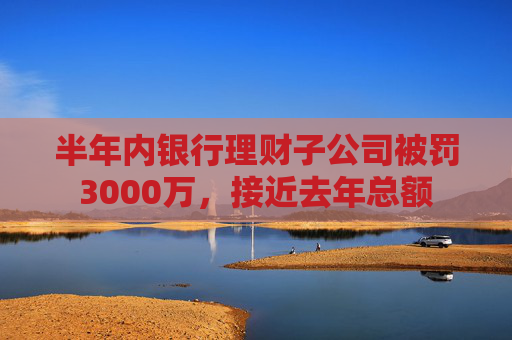半年内银行理财子公司被罚3000万，接近去年总额