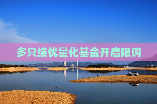 多只绩优量化基金开启限购