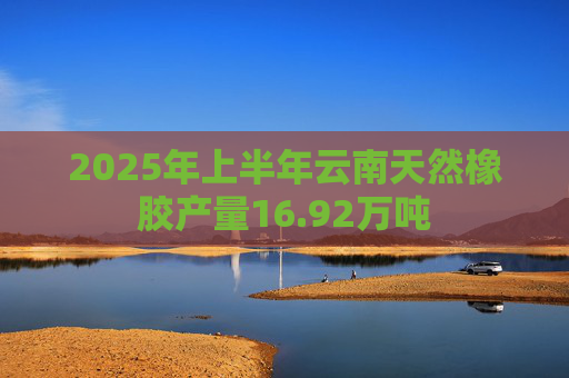 2025年上半年云南天然橡胶产量16.92万吨
