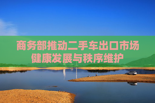 商务部推动二手车出口市场健康发展与秩序维护