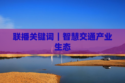 联播关键词｜智慧交通产业生态