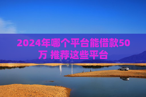 2024年哪个平台能借款50万 推荐这些平台