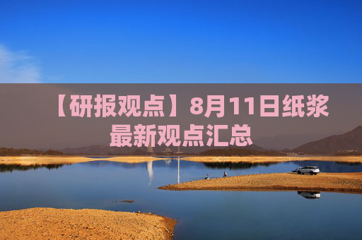 【研报观点】8月11日纸浆最新观点汇总