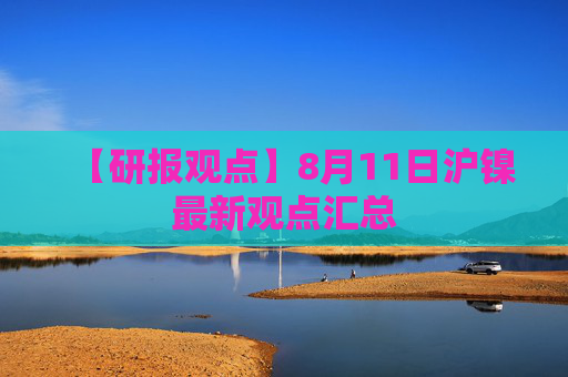【研报观点】8月11日沪镍最新观点汇总