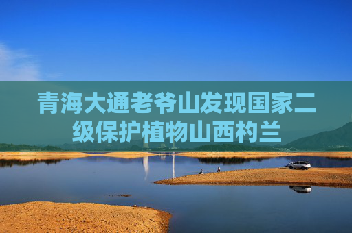 青海大通老爷山发现国家二级保护植物山西杓兰
