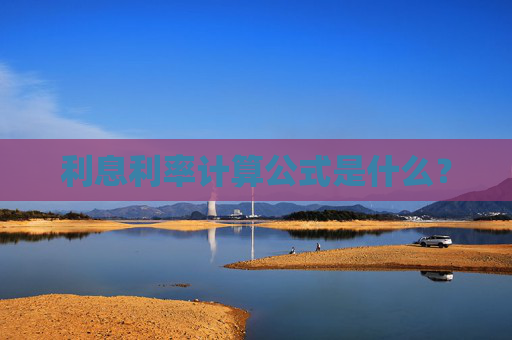 利息利率计算公式是什么？