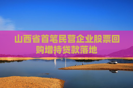 山西省首笔民营企业股票回购增持贷款落地