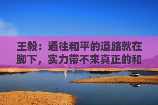 王毅：通往和平的道路就在脚下，实力带不来真正的和平