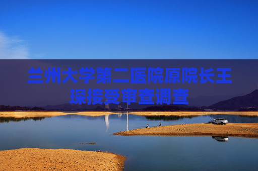 兰州大学第二医院原院长王琛接受审查调查
