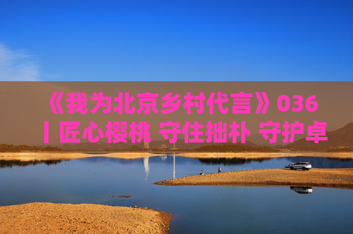 《我为北京乡村代言》036丨匠心樱桃 守住拙朴 守护卓越