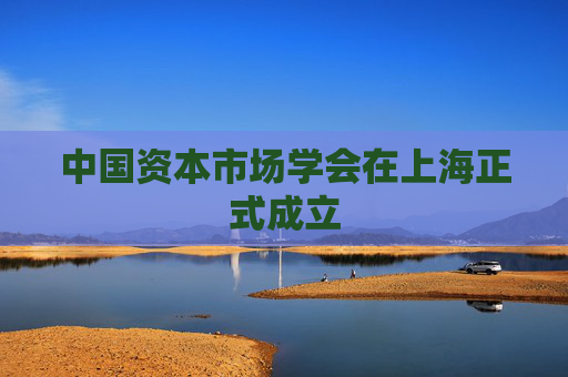 中国资本市场学会在上海正式成立