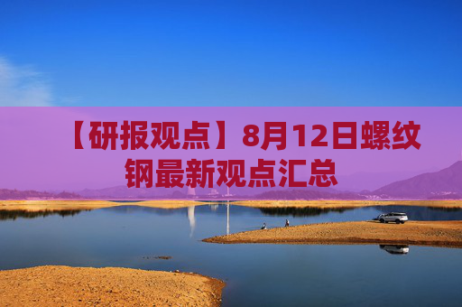 【研报观点】8月12日螺纹钢最新观点汇总