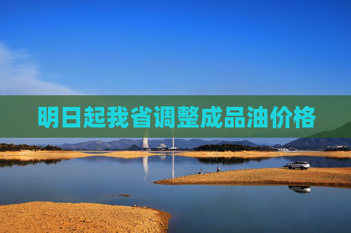 明日起我省调整成品油价格