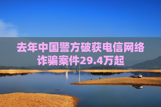 去年中国警方破获电信网络诈骗案件29.4万起