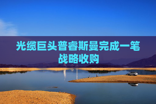 光缆巨头普睿斯曼完成一笔战略收购