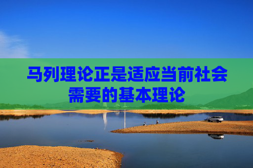 马列理论正是适应当前社会需要的基本理论