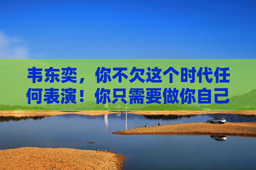 韦东奕，你不欠这个时代任何表演！你只需要做你自己！