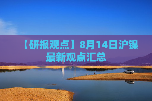 【研报观点】8月14日沪镍最新观点汇总