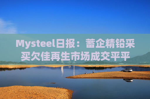 Mysteel日报：蓄企精铅采买欠佳再生市场成交平平